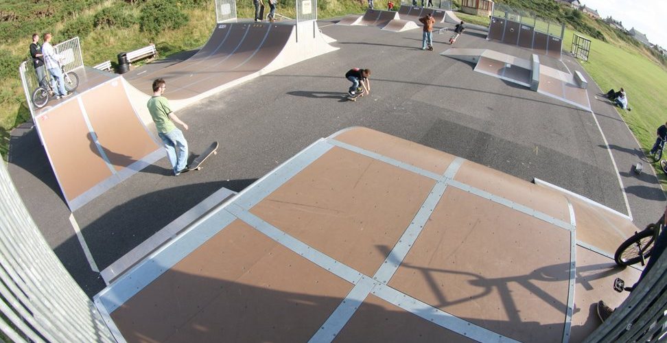 hopeman skatepark review tips skateboarding in moray u k