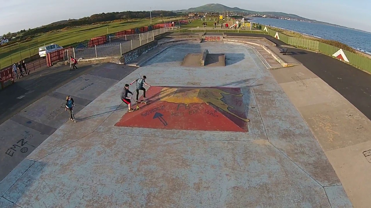 Leven Skatepark: Skateboarding in Fife, the UK