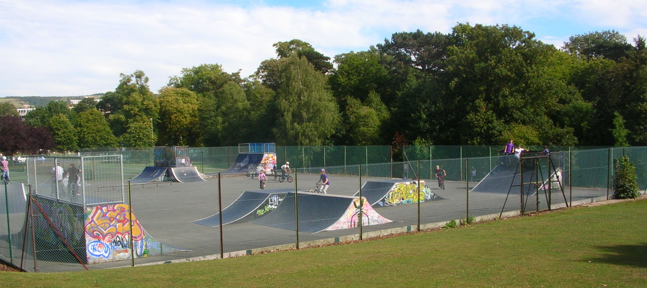 pittville skatepark cheltenham review tips skateboarding in gloucestershire u k